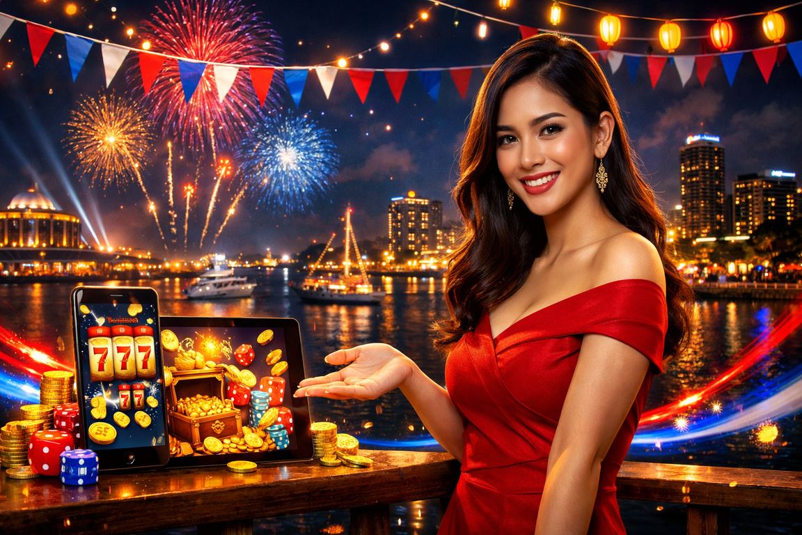 Suasana pertaruhan kasino Malaysia yang meriah dan aktif di platform 2040